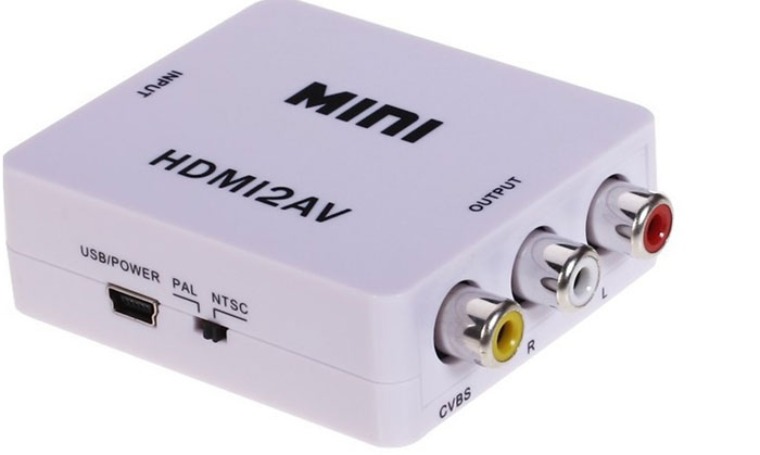 MINI HDMI to CVBS/L+R Converter HDV-610