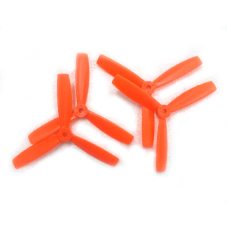 [AMP] 5045 3-Blade CW/CCW propellers (Orange) 2 Pair 4PCS