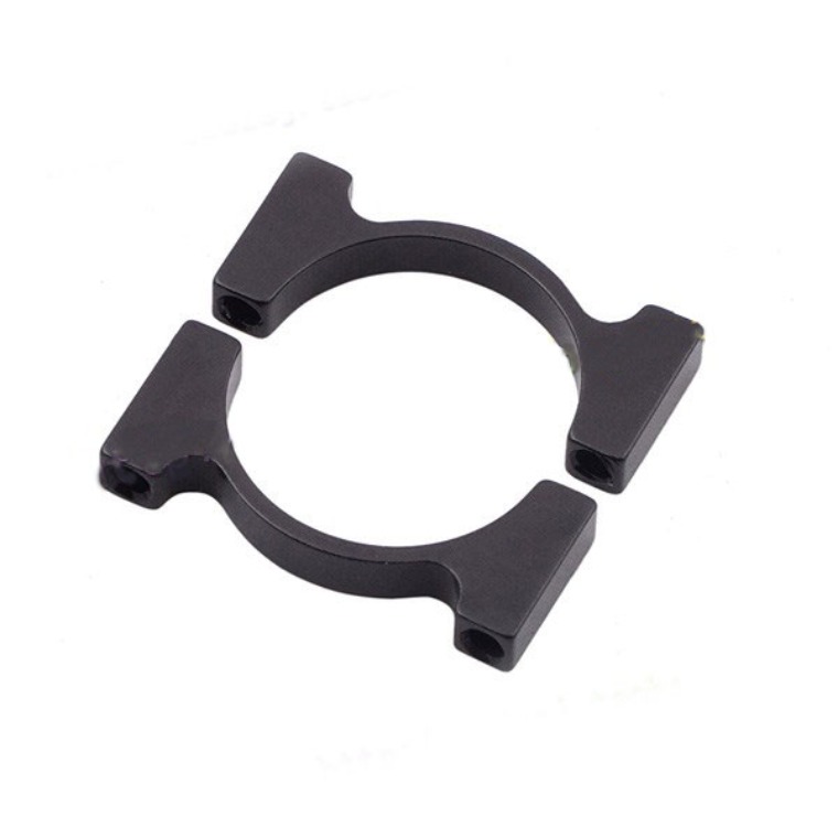 CNC 알루미늄 Pipe Holder 20mm / black 아노다이징
