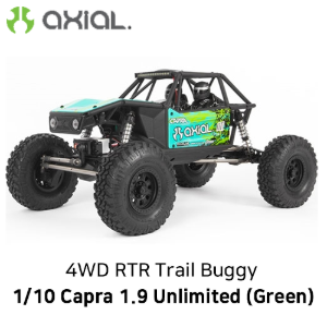 (카프라 조립완료 버전) AXIAL 1/10 Capra 1.9 Unlimited 4WD RTR Trail Buggy (Green)