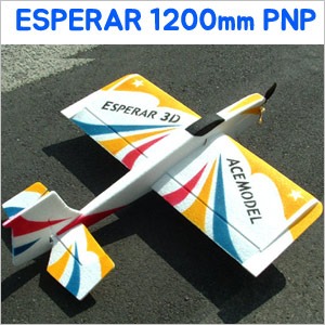 ESPERA 3D 에스페라 1200mm PNP (모터/변속기/서보/프롭/악세사리 포함)