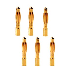 Gold connector 2.0 mm (Male 6개)