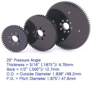 32Pitch Hub Gears (60 Tooths)