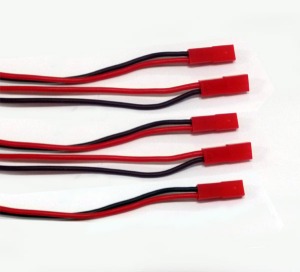 JST Connector- Female (5 pcs) with WIRE