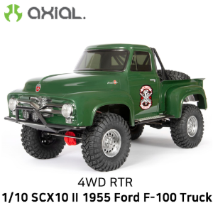 (포드 1955 버전)AXIAL 1/10 SCX10 II 1955 Ford 4WD RTR (Green)