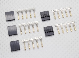 JWT 5 pin connectors (Female) 12 pcs