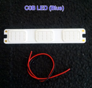 COB LED 테일라이트 90X16mm (청색 12V 5W)